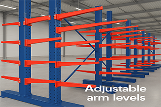 Adjustable arm levels