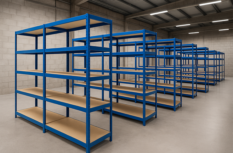 Bolt-Free Medium Duty Racking Systems Dubai