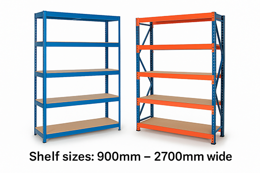 Customized Shelf sizes