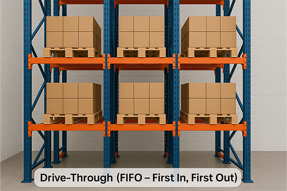 Drive-Through (FIFO – First In, First Out)