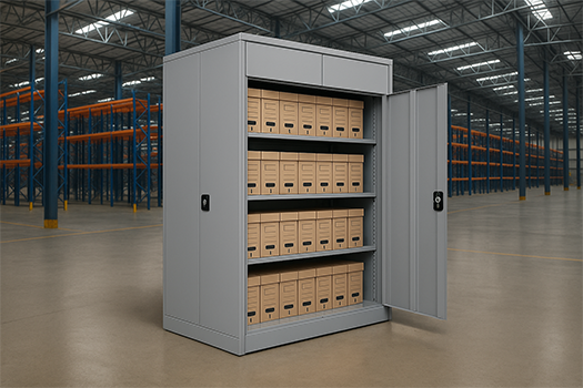 Heavy-Duty Archive Rack – Closed Type
