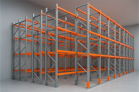 Heavy-Duty Drive-In Racking – High Bay