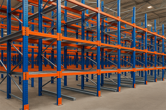 Heavy Duty Drive-Through Rack – Multi-Level