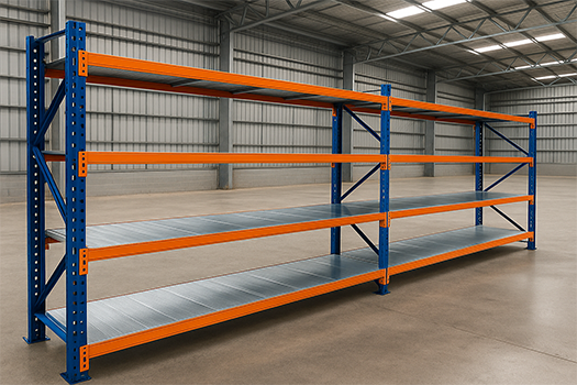 Heavy-Duty Long Span with Steel Panels