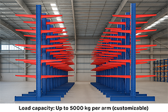 High Load capacity Cantilever Racking