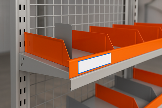 Labels, dividers, mesh backing available
