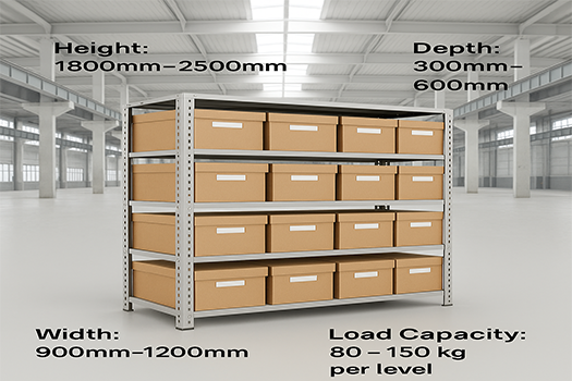 Medium Duty Bolt-Free Shelving
