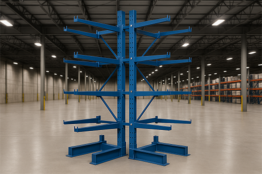 Medium Duty Cantilever Racking – Double Sided