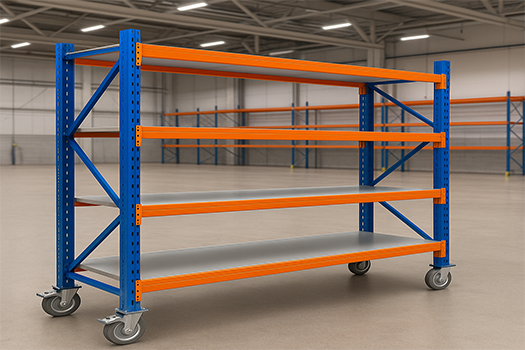 Mobile Long Span Shelving Units