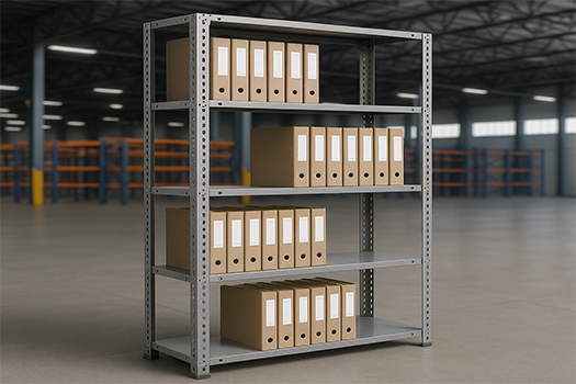 Slotted Angle File Rack