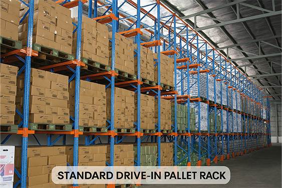Standard Drive-In Pallet Rack
