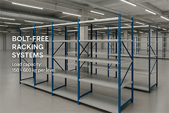 high Load capacity level Bolt-Free Racking Systems