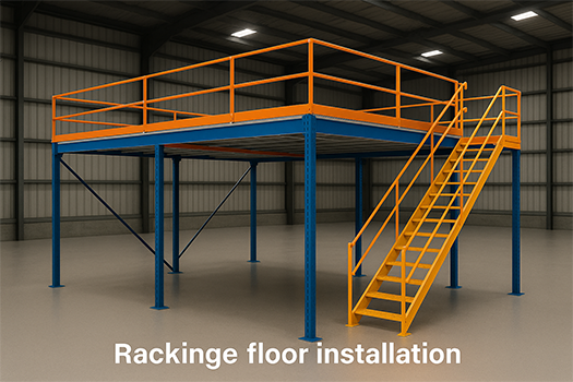 racking floor installation